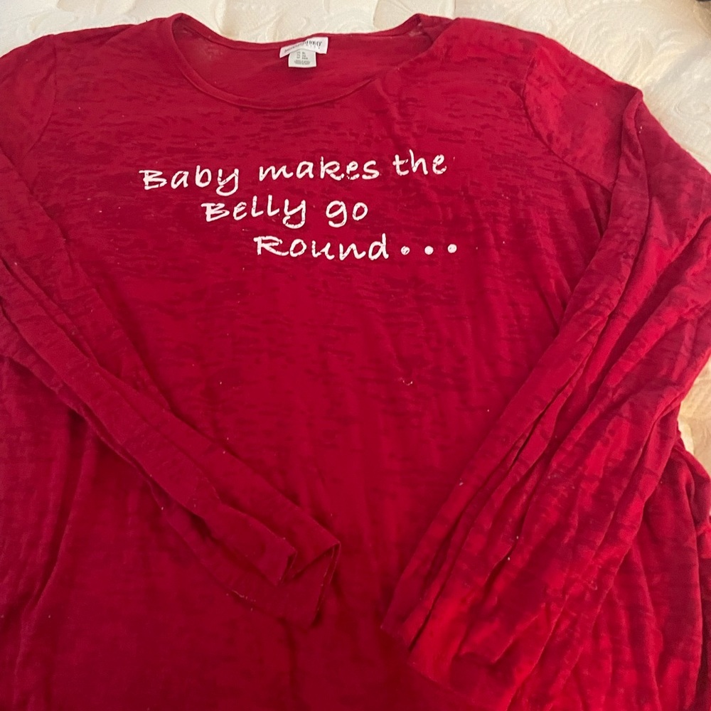 COPY - Motherhood Maternity Long Sleeve Shirt Size XL